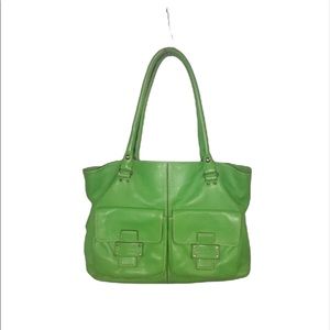 Kate Spade Green Leather Shoulder Bag